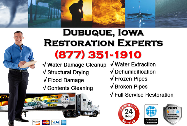 Dubuque Water Damage Cleanup