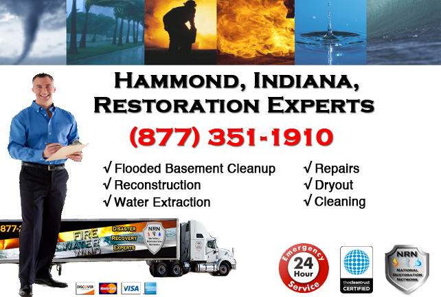 Hammond Flooded Basement Cleanup Contractor