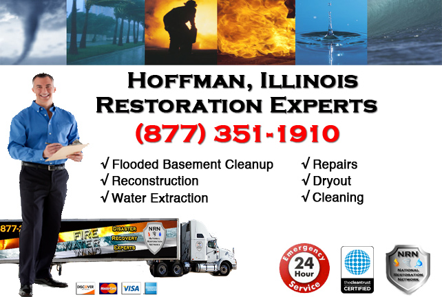 Hoffman Flooded Basement Damage Repairs