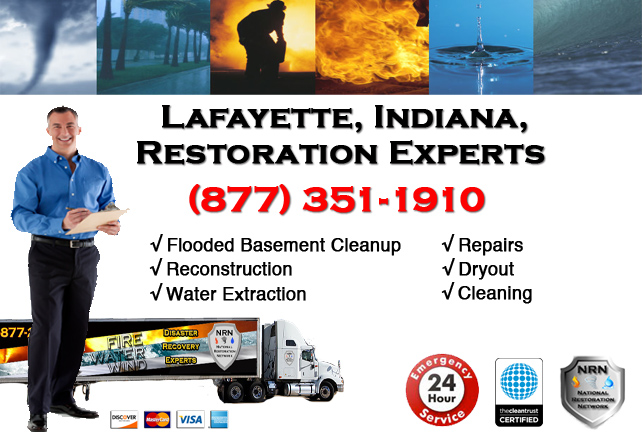 Lafayette Flooded Basement Cleanup Contractor