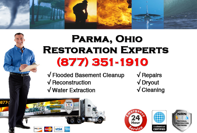 Parma Flooded Basement Cleanup Company