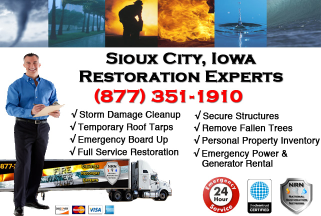 Sioux City Storm Damage Repairs & Service