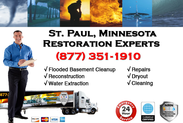 St. Paul Flooded Basement Cleanup & Repairs