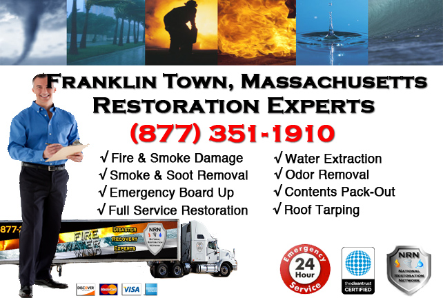 Franklin Town Fire Damage Restoration Contractor