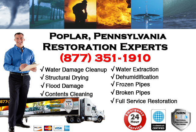 Poplar Water Damage Restoration