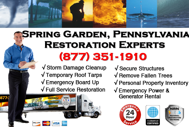 Spring Garden Storm Damage Repairs