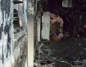kitchen fire damages