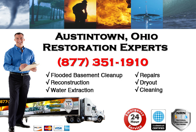 Flooded Basement - Sewer Backup Cleanup - Austintown OH