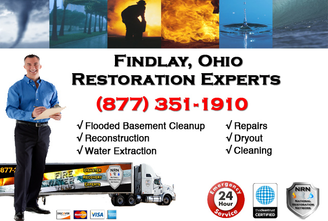 Findlay Flooded Basement Cleanup Company