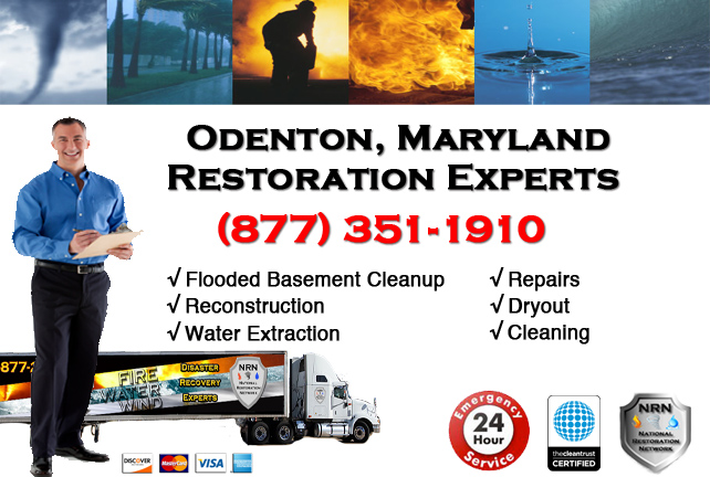 Odenton Flooded Basement Cleanup