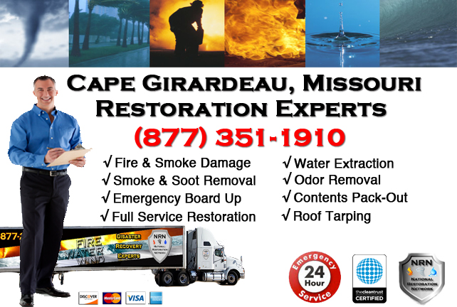 Cape Girardeau Fire and Smoke Damage Restoration