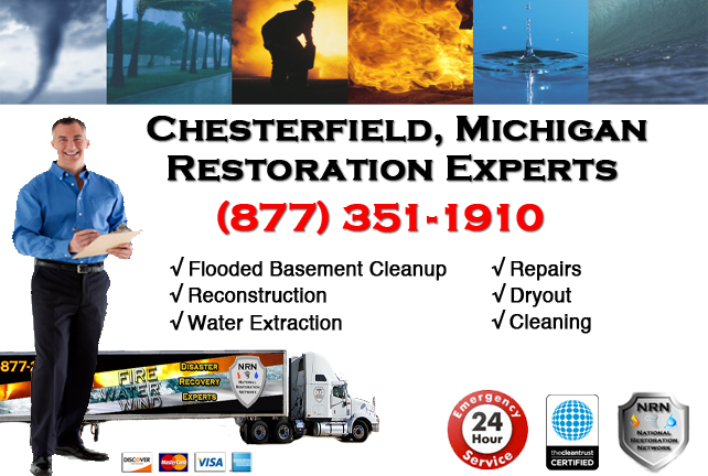 Chesterfield Flooded Basement Cleanup