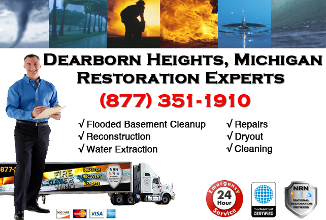 Dearborn Heights Flooded Basement Cleanup