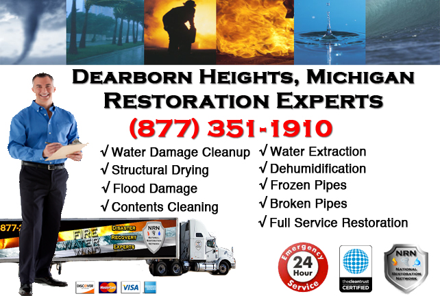Dearborn Heights Water Damage Repairs