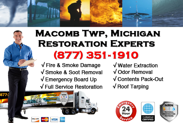 Macomb Township Fire Damage Contractor