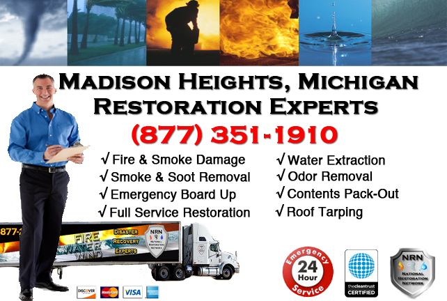 Madison Heights Fire Damage Contractor
