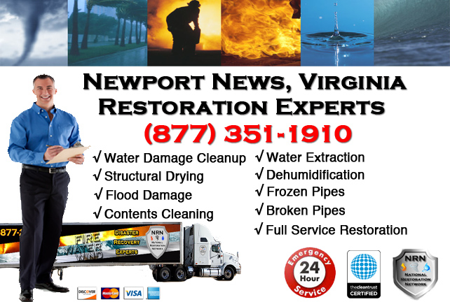 Newport News Water Damage Restoration