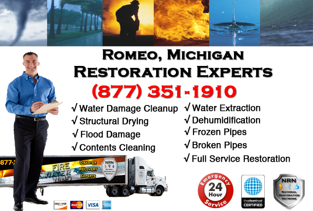 Romeo Water Damage Repairs