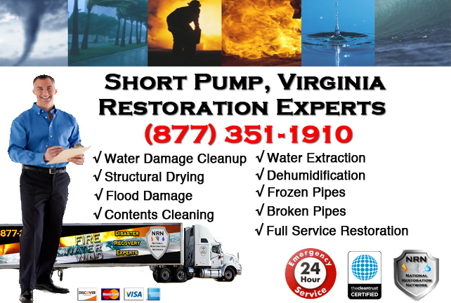 Short Pump Water Damage Restoration