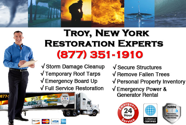 Storm Damage Repairs and Cleanup Troy NY