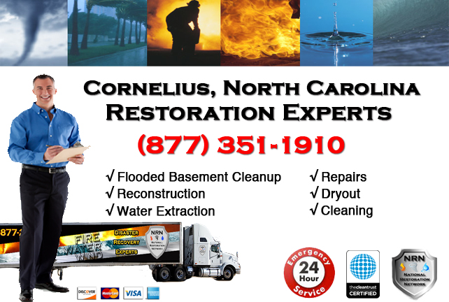 Cornelius Flooded Basement Cleanup