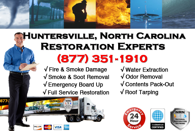 Huntersville Fire Damage Restoration Contractor