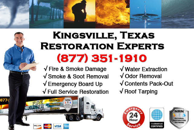 Kingsville Fire Damage Restoration Contractor