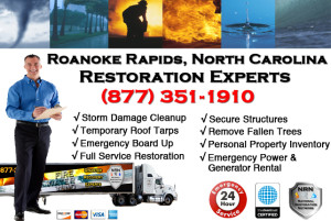 Roanoke Rapids Storm Damage Cleanup