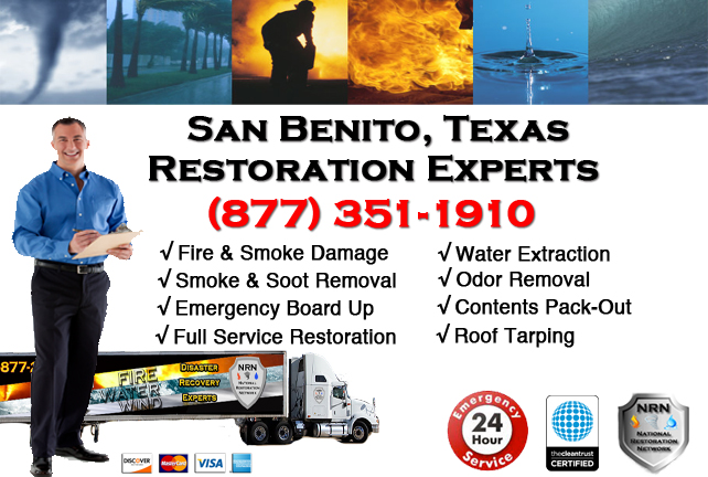 San Benito Fire Damage Restoration Contractor