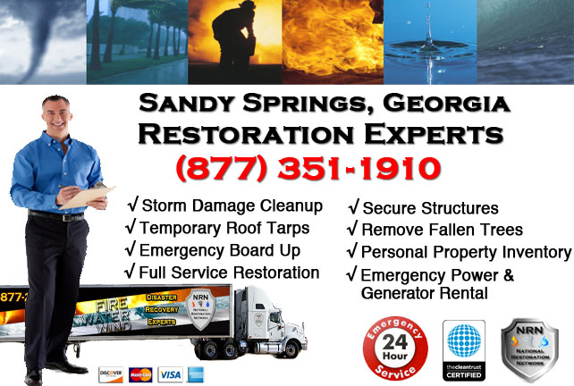 Sandy Springs Storm Damage Cleanup