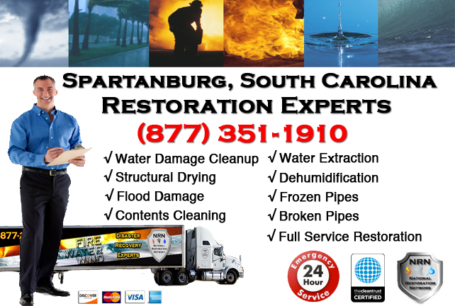 Spartanburg Water Damage Restoration