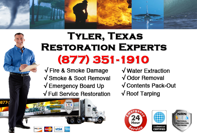 Tyler Fire Damage Restoration Contractor