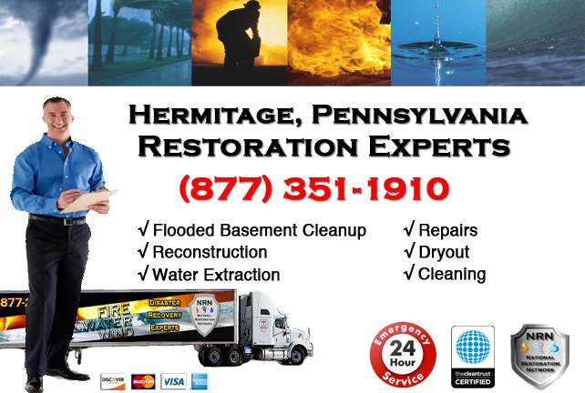 Hermitage Flooded Basement Cleanup