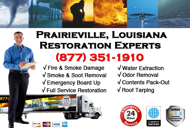 Prairieville Fire Damage Restoration Contractor