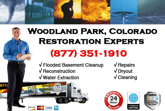 Woodland Park Flooded Basement Cleanup