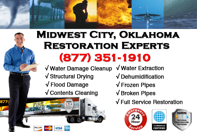 Midwest City Water Damage Restoration