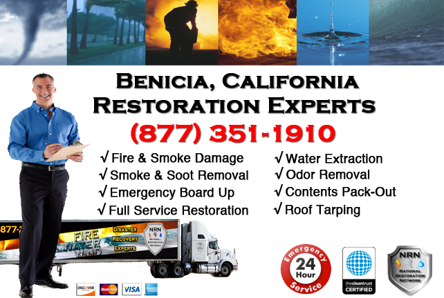 Benicia Fire Damage Restoration Contractor