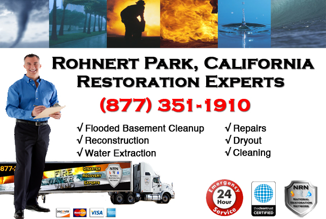 Rohnert Park Flooded Basement Cleanup