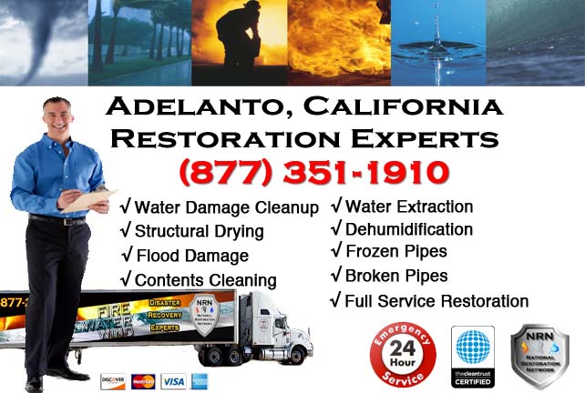 adelanto water damage restoration