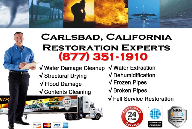 Carlsbad CA Flooded Basement Cleanup