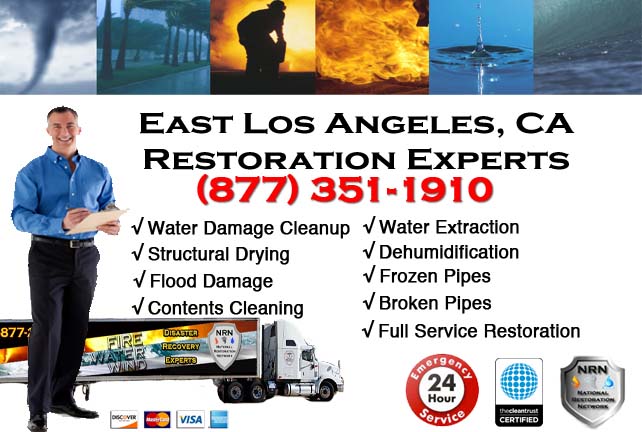 East Los Angeles CA Flooded Basement Cleanup