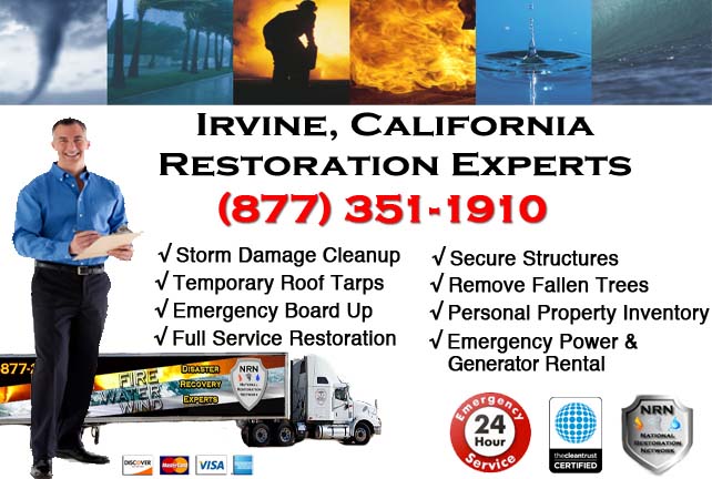 Irvine storm damage repairs