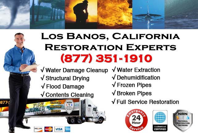 Los Banos water damage restoration