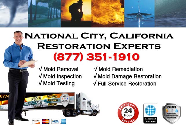 National City storm damage repairs