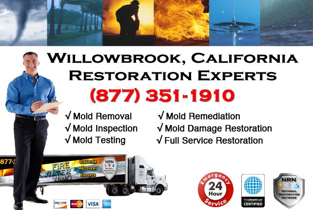 Willowbrook water damage restoration